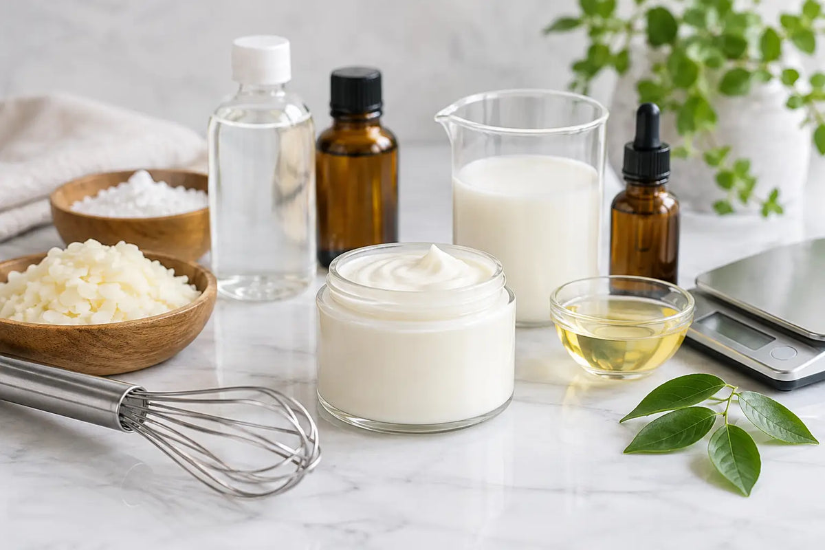 Lotion Making Supplies for Stable DIY Formulas